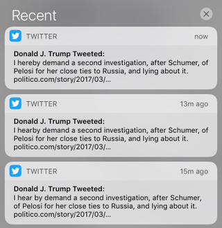 Illustration for article titled Trump has another Twitter meltdown over Russia